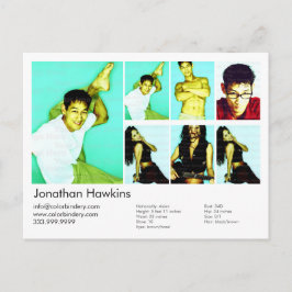 アクター&モデルホワイトショットコンプ ポストカード