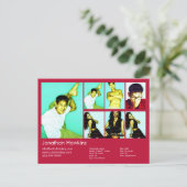 アクター&モデルレッドヘッドショットコンプ ポストカード (スタンド正面)