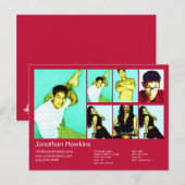 アクター&モデルレッドヘッドショットコンプ ポストカード (正面/裏面)