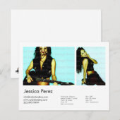 アクター&モデル2ショットヘッドショットコンプ ポストカード (正面/裏面)
