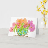 アクティスホープラブティチュ空白のード カード (黄色い花)