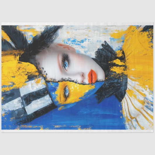 アクティビズムはっきりしたとウクライナ統一芸術の分離 薄葉紙 (正面)