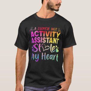 アクティビティアシスタントの夫妻Bf Gfボーイフレンド Tシャツ