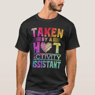 アクティビティアシスタントの夫妻Bf Gfボーイフレンド Tシャツ