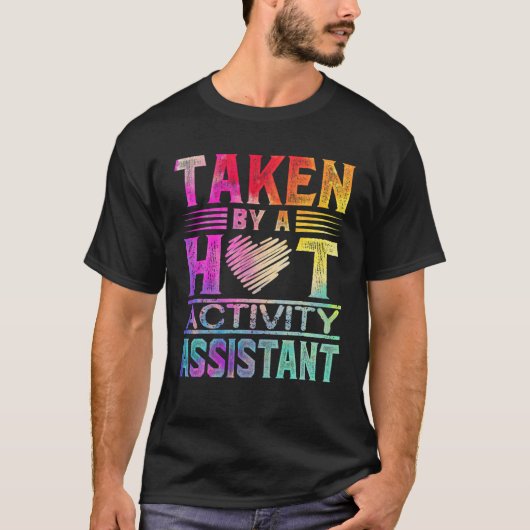 アクティビティアシスタントの夫妻Bf Gfボーイフレンド Tシャツ (正面)