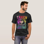 アクティビティアシスタントの夫妻Bf Gfボーイフレンド Tシャツ (正面フル)
