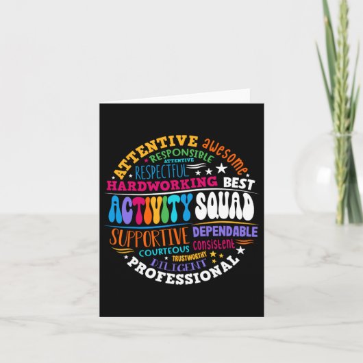 アクティビティスクワッドスタントチームプロフェッショナル週間Dire カード (正面)