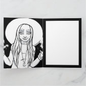 アクティビティマンガアニメの魔女で色を付ける カード (内部)