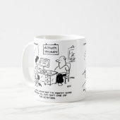 アクティビティ休暇には終日飲み物は含まれない コーヒーマグカップ (正面左)