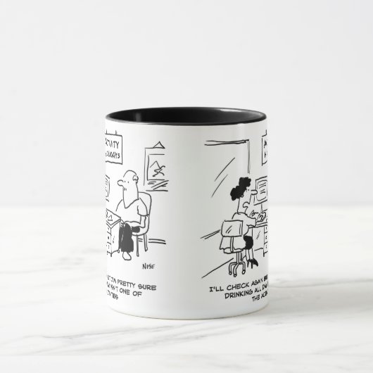 アクティビティ休暇には終日飲み物は含まれない マグカップ (中央)