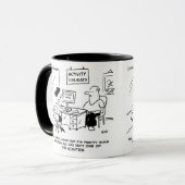 アクティビティ休暇には終日飲み物は含まれない マグカップ (正面左)