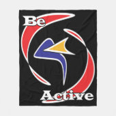 アクティブである フリースブランケット (正面)