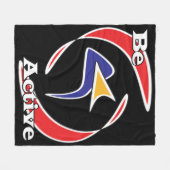 アクティブである フリースブランケット (正面(横))