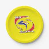 アクティブである ペーパープレート (正面)