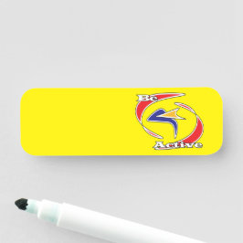 アクティブである 名札