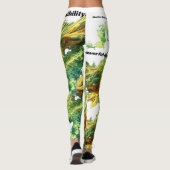 アクティブでスタイリスを好む人に最適 レギンス (裏面)