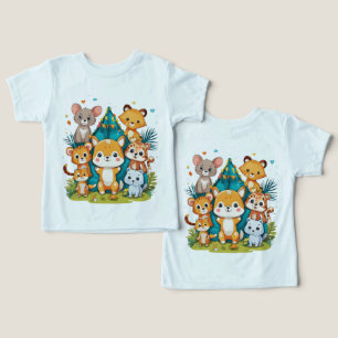 アクティブな幼児のためのTシャツ - 遊びに最適