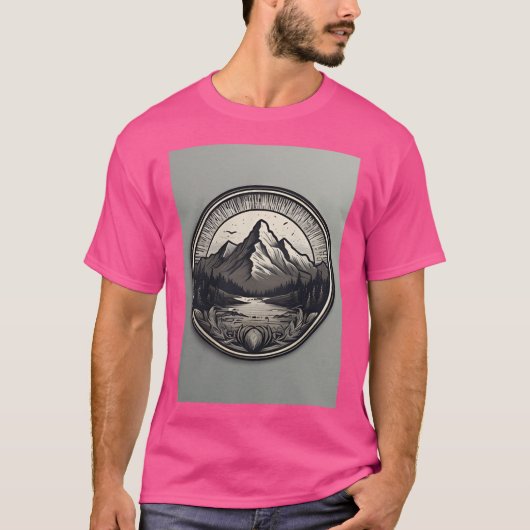 アクティブな自然の沈黙 Tシャツ (正面)