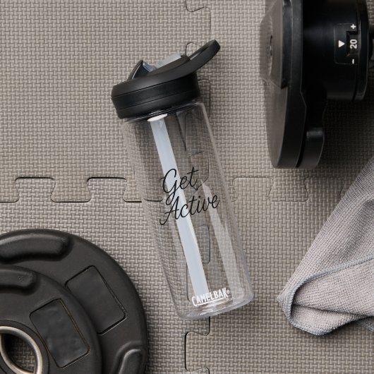アクティブを取得 – やる気を起こさせる Sports Water Bottle ウォーターボトル (ジム (回転後))
