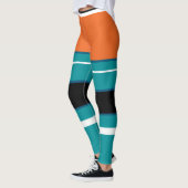 アクティブウェア レギンス MID "TEAM COLOR #22" (左)