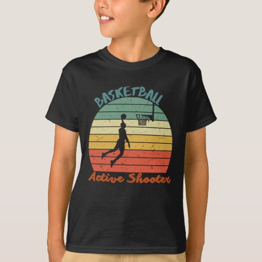 アクティブシューティングバスケットボール8 Tシャツ (正面)