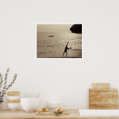 アクティブシルエット ポスター (キッチン)