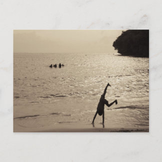 アクティブシルエット ポストカード