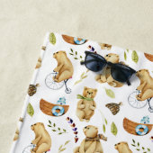 アクティブベアーズボーイカラー ビーチタオル (インサイチュ)