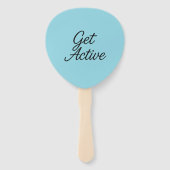 アクティブ化 – 手やる気を起こさせる扇 ハンドファン (正面)