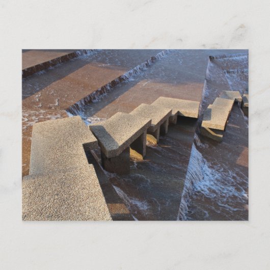 アクティブ水プール – フォートワース水ガーデン# 16 ポストカード (正面)