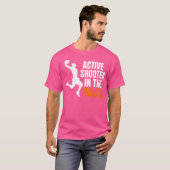 アクティブ・シューター Tシャツ (正面フル)
