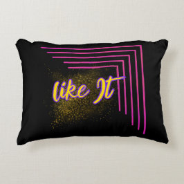 アクティ素晴らしングピローデザインオンザズル アクセントクッション