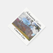 アクナチャリー城 – キャメロン族 スタンダードカクテルナプキン (角)