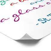 アクニアス悲しみ引用文by SRF ポスター (角)