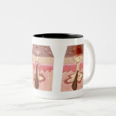 アクネを引き起こすものによりの眺め ツートーンマグカップ (正面右)