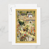 アクバル天皇の勝利のスラットへの入城 ポストカード (正面/裏面)