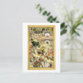 アクバル天皇の勝利のスラットへの入城 ポストカード (スタンド正面)