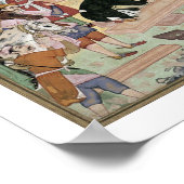 アクバル皇帝(r.1556-1605)建物を点検する ポスター (角)