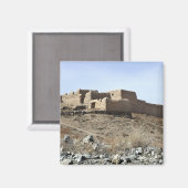 アクバルKh村の要塞の化合物 マグネット (正面/裏面)