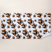 アクマルメキシコデザイン-ビーチタオル ビーチタオル (正面)