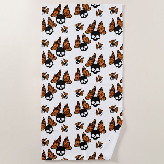 アクマルメキシコデザイン-ビーチタオル ビーチタオル (正面)