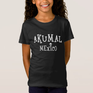アクマル メキシコ デザイン ガールズ フィンジャージー Tシャツ