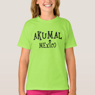 アクマル メキシコ デザイン - ガールズ ベーシック Tシャツ