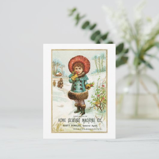 アクメ裁縫機械Co ポストカード (スタンド正面)