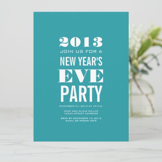 アクモダンア2013年大晦日パーティの招待状 招待状 (スタンド正面)