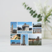 アクラの郵便はがき ポストカード (スタンド正面)