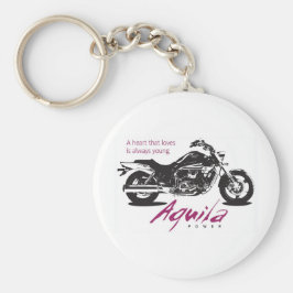 アクライラアイオンドアットハート キーホルダー