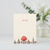 アクラガーナ旅行はがき ポストカード (スタンド正面)