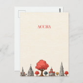 アクラガーナ旅行はがき ポストカード (正面/裏面)