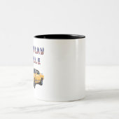 アクラシックメリカンマッスルカーマスタンボス302 ツートーンマグカップ (中央)